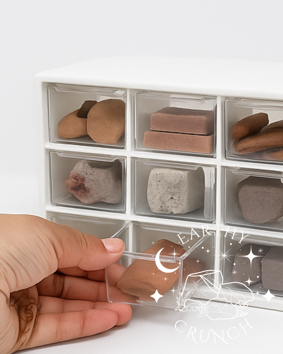 XL Clay Experience Drawer Set (850g) - 9 Samples and Stash Box included