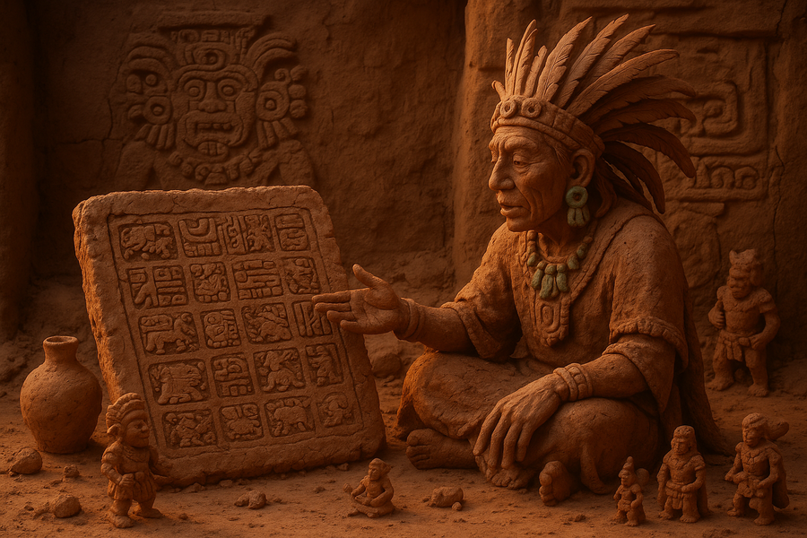 Clay in myth and folklore