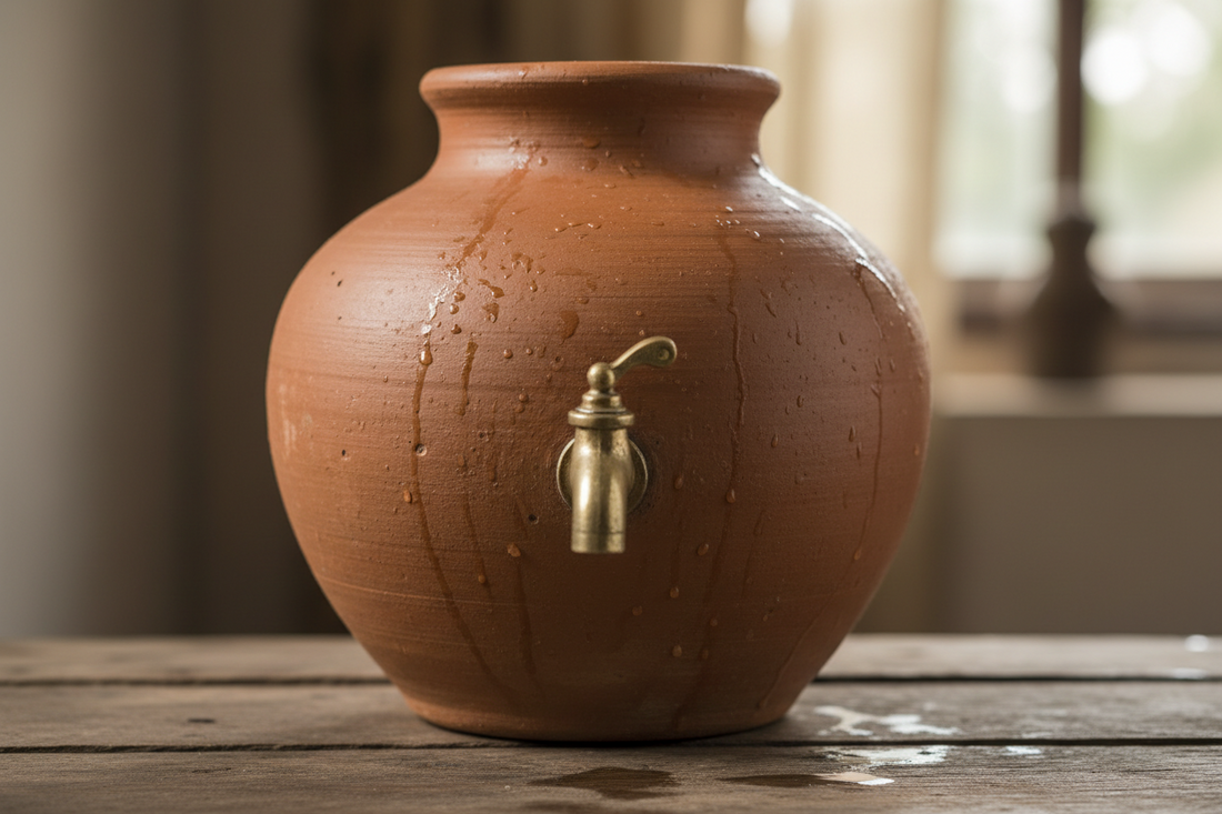 The science behind Matka water pots or Jarro de barro: How clay naturally keeps water cool and refreshing