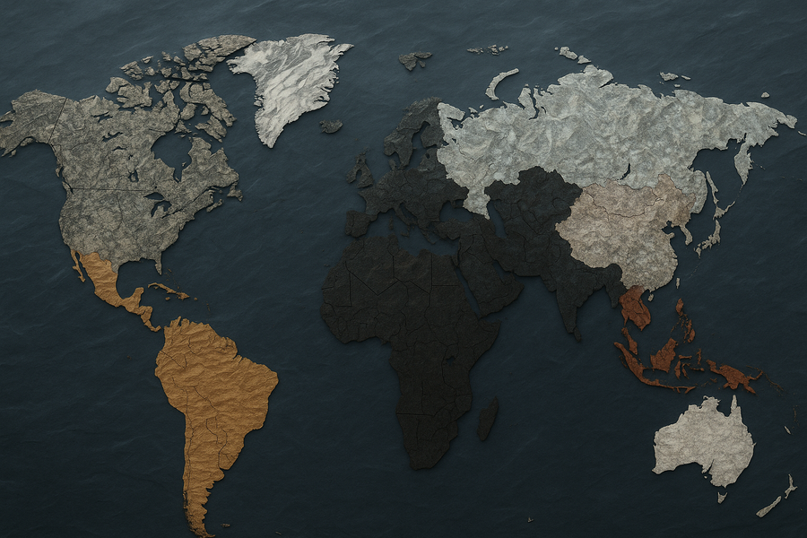 Earth's delicacies: a map of the most sought-after clays