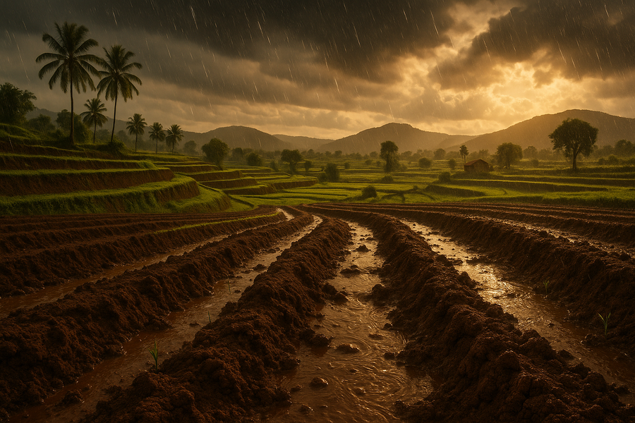 When it rains, it clumps: weather and your edible clay