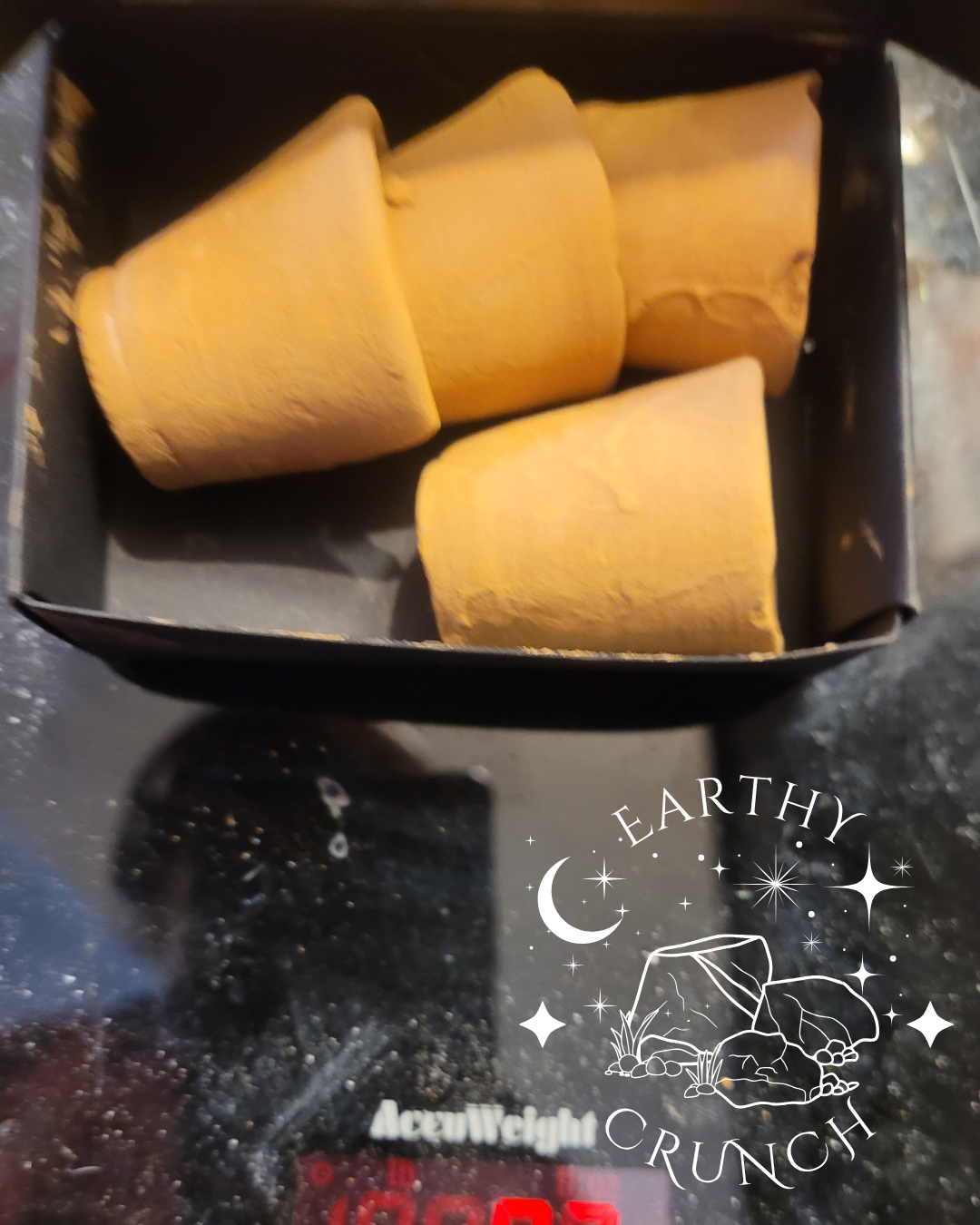 Indian Terracotta Tiny Glasses or Shot Pots - Edible Clay pots for Pica/Geophagia