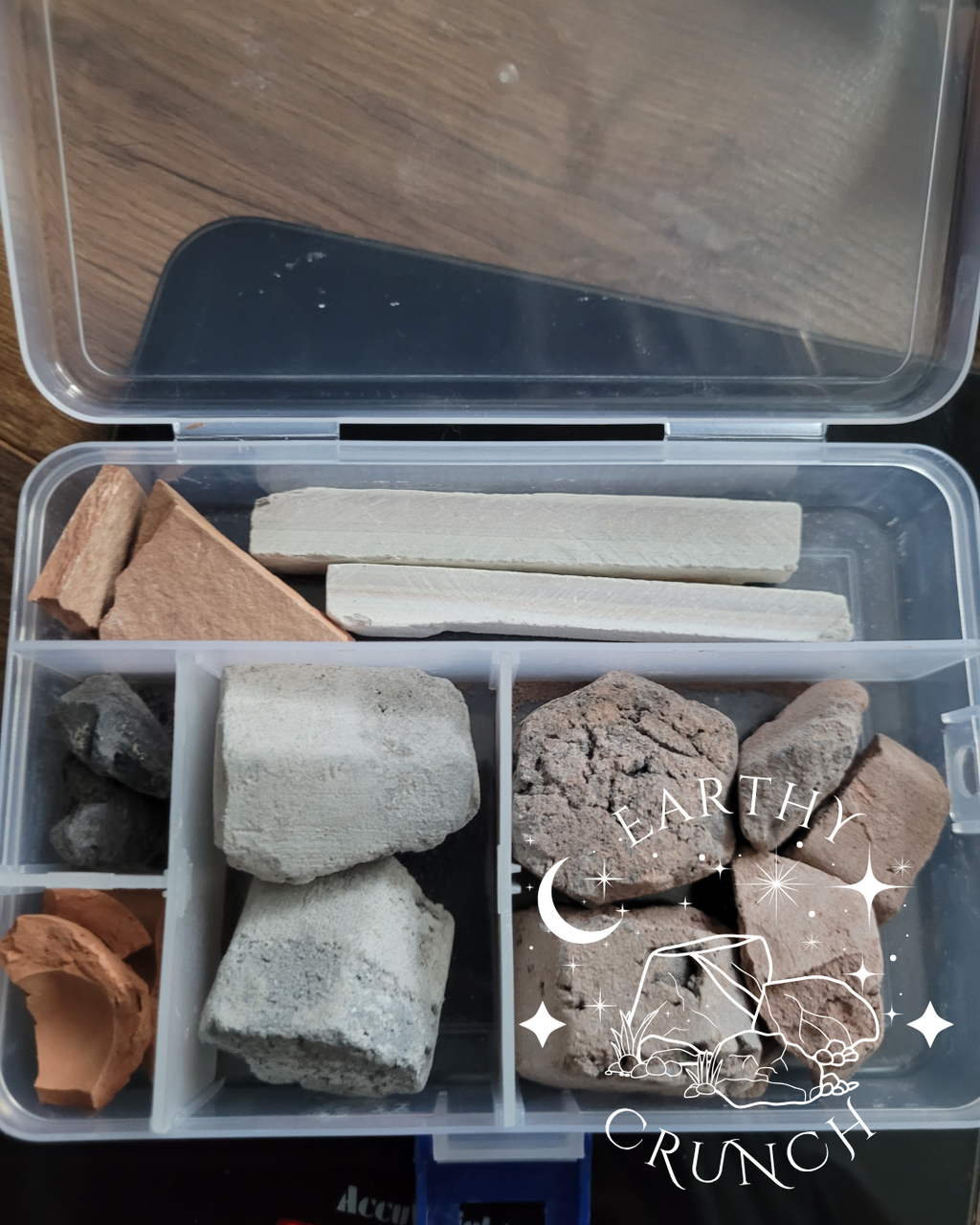 All Indian Clay Experience Sampler – Mixed Indian Edible Clay Collection, Stash Box included