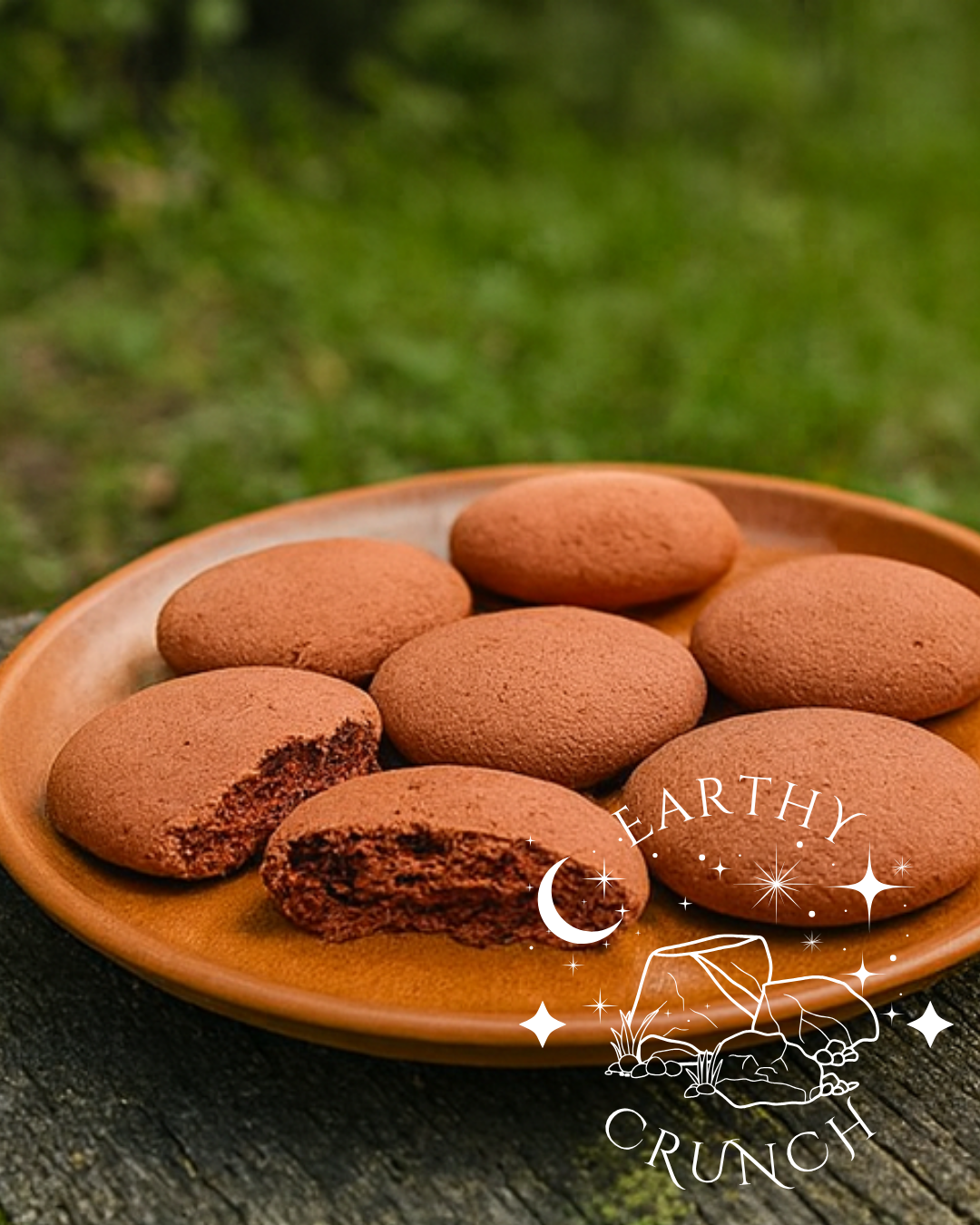 Red Clay Biscuits (x2) - Edible clay treats for Pica
