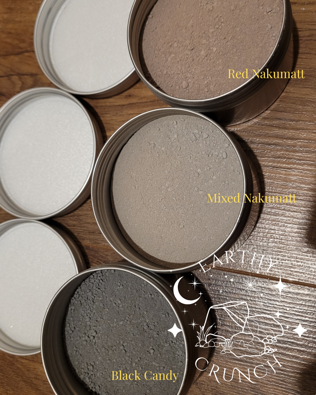 Indian Clay Crumbs, Dusts and Fine Powders for DIY Treats