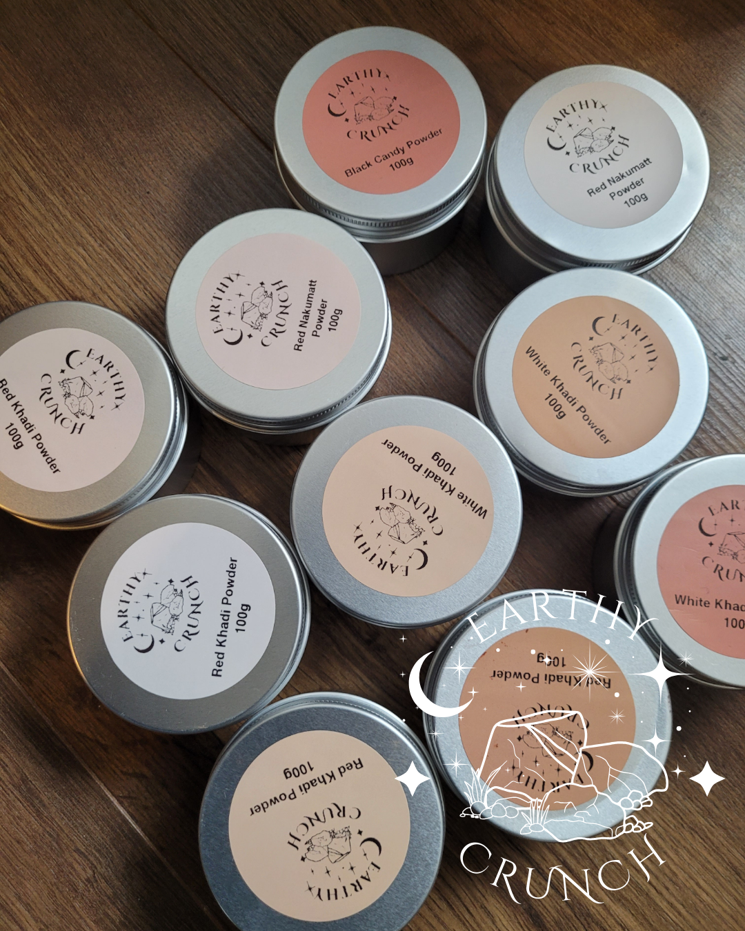 Indian Clay Crumbs, Dusts and Fine Powders for DIY Treats