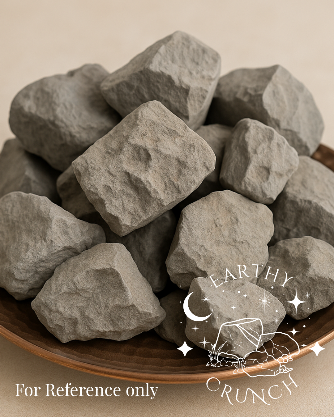 Almond Clay - Nutty Indian raw clay chunks