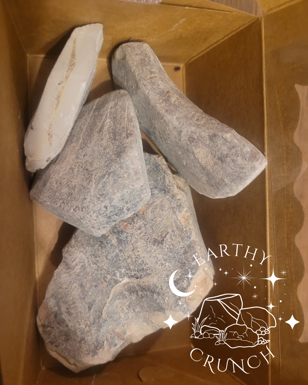 West African Calabar Clay - Cameroonian mineral-rich clay (Calabash Chalk)