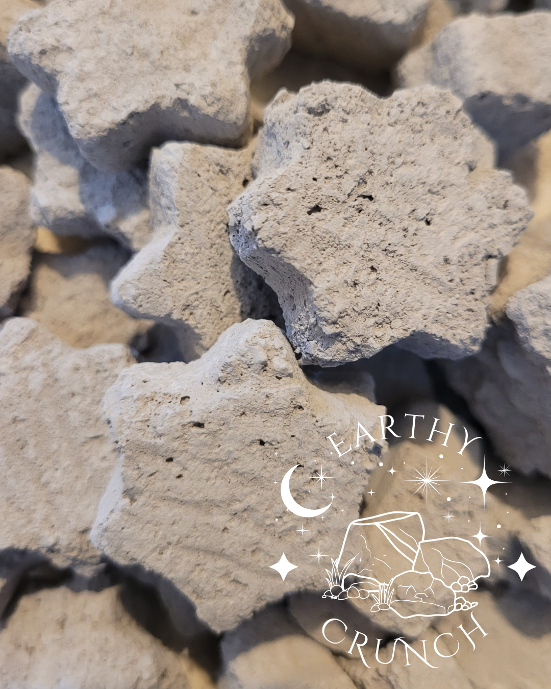 Almond Treats - Cementy, nutty Indian clay treats