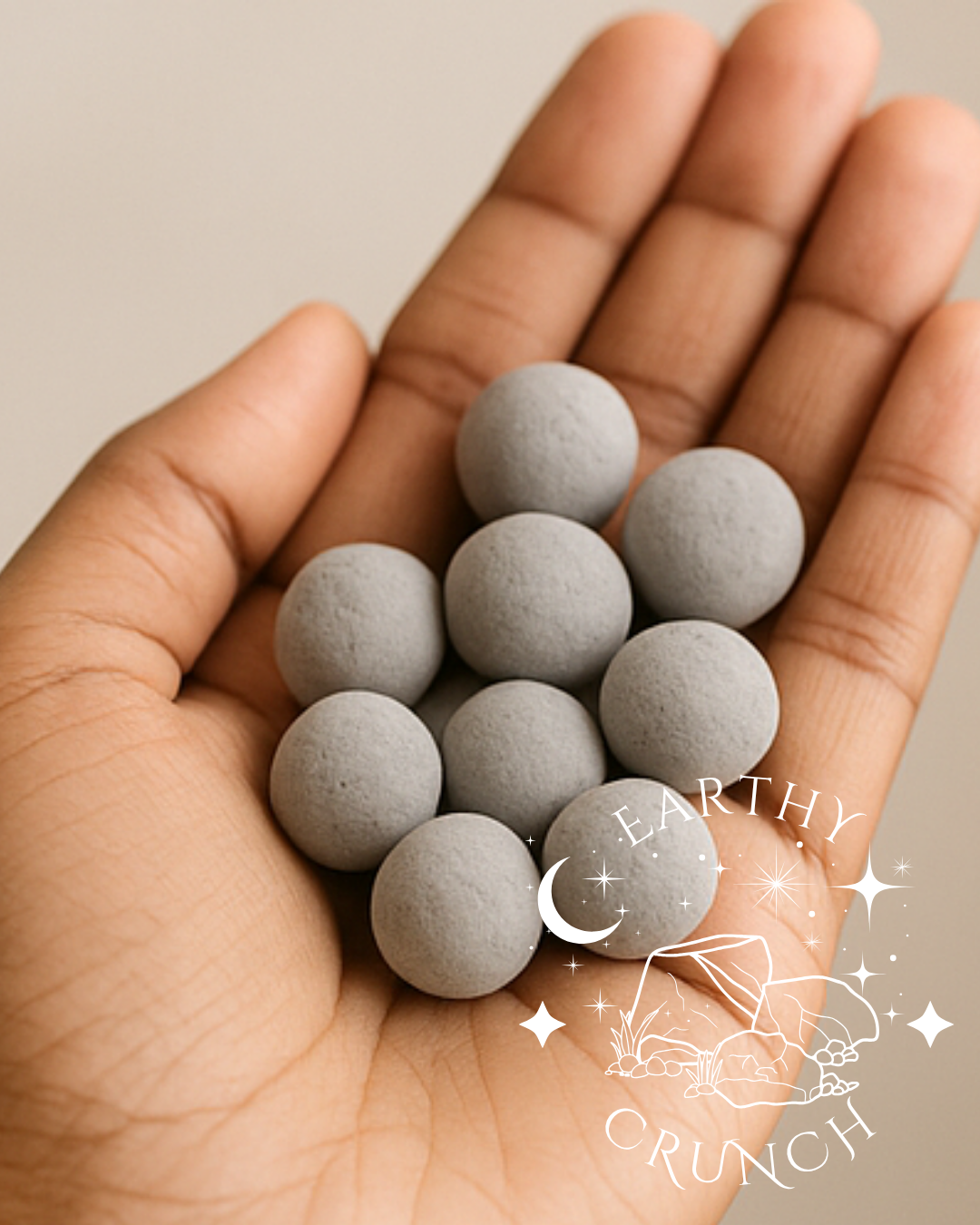 Grey Clay Gems (75g)