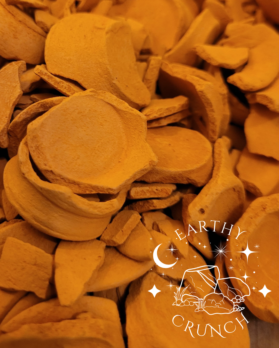 Mexican Mini Clay Pots (Mini Crujientes/Pedaceria De Barro) - Broken Chips - Mexican terracotta (barro) clay pots for Pica/Geophagia