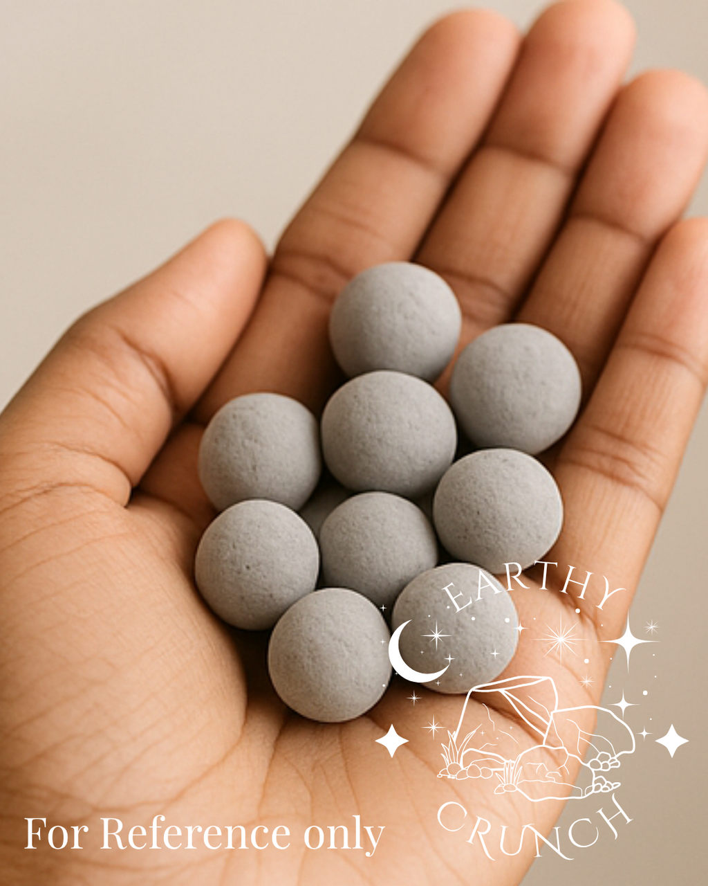 Grey Clay Gems - Edible clay treats for Pica