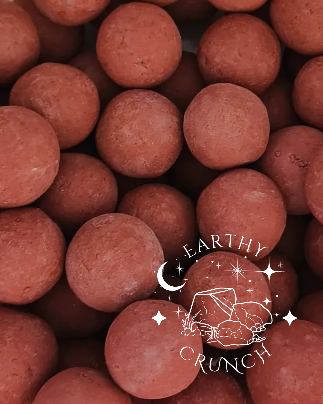 Red Nakumatt Balls (Rose Clay) - Iron-rich Indian clay treats