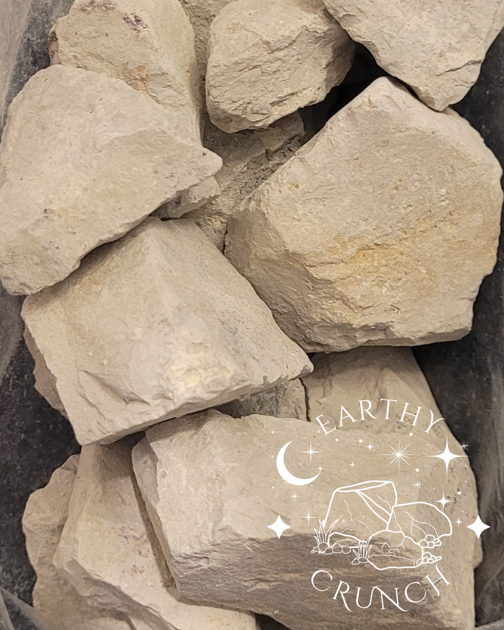 White Rose Clay - Cementy Indian clay chunks