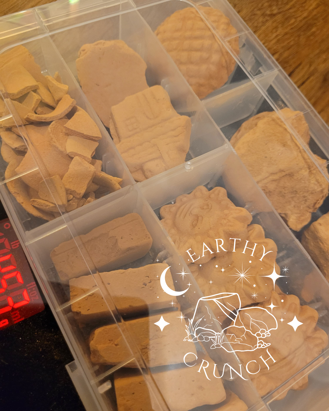 Mexican Terracotta Stash (450g) - With keepsake compartmented storage box