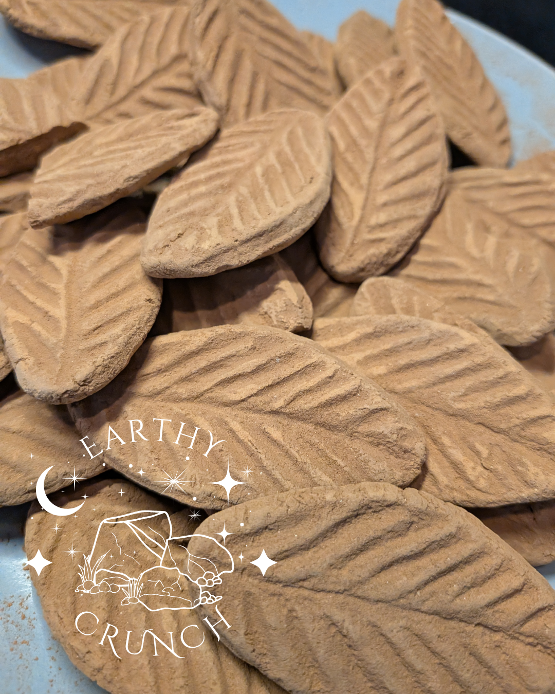 Terracotta Bay Leaves - Indian edible brown terracotta clay