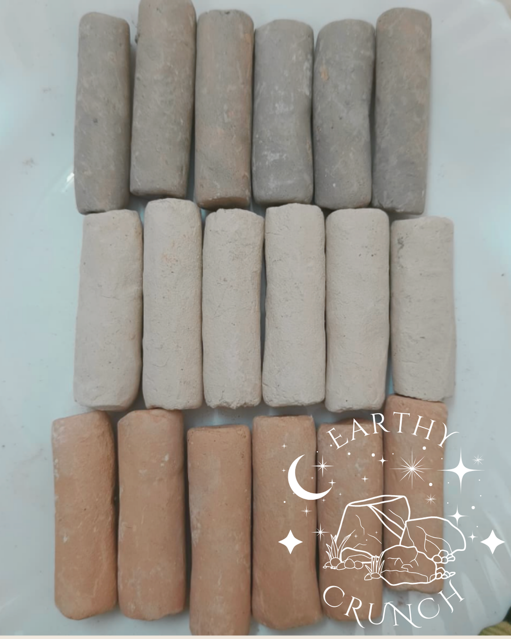 Red Slate Sticks - Edible Shale Stone treats for Pica/Geophagia