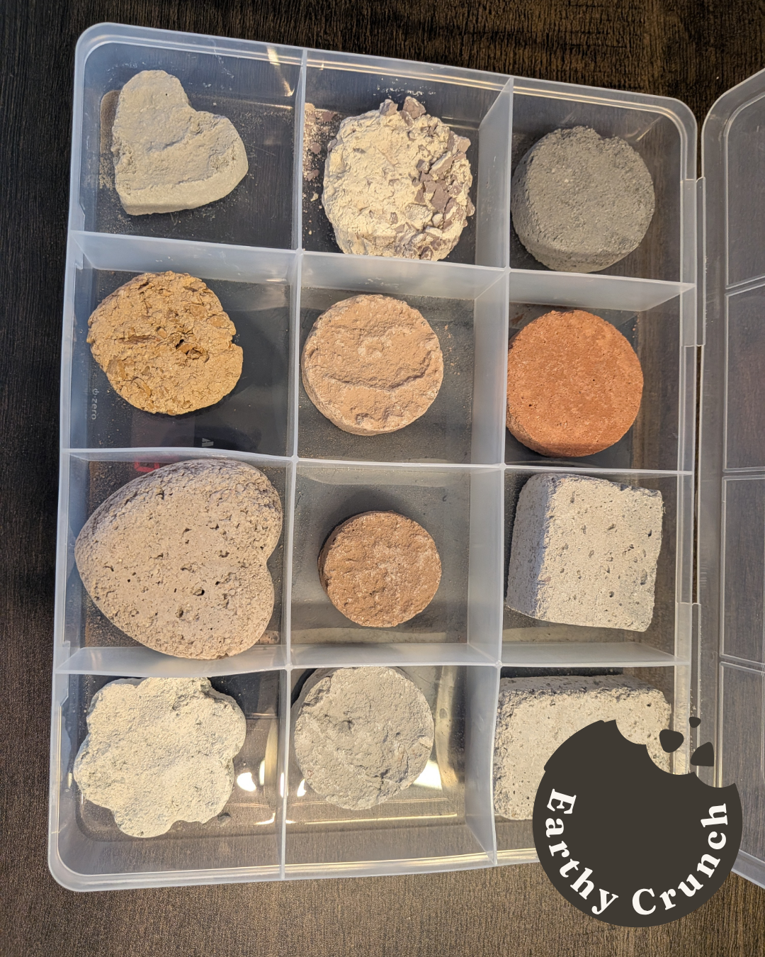 The Indian Cookie Vault – Indian Clay Cookie and Biscuit Samples (with Stash Box to keep)