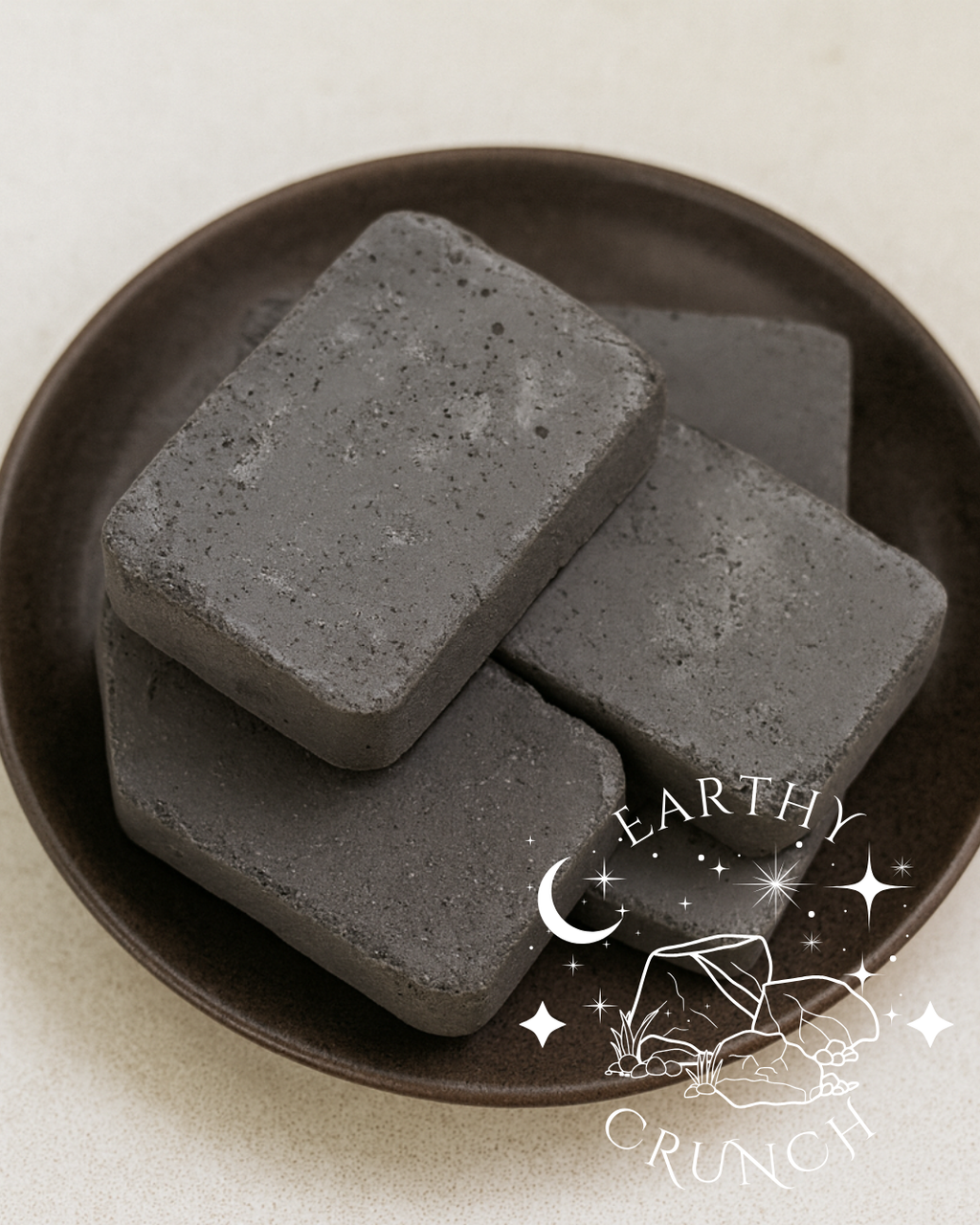 Black Candy Cracker Cookies  - Clay treats for Pica/Geophagia