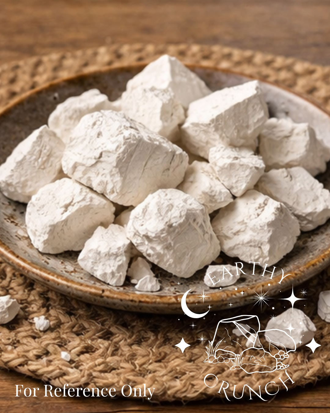 First Snow - Hand-foraged American kaolin clay