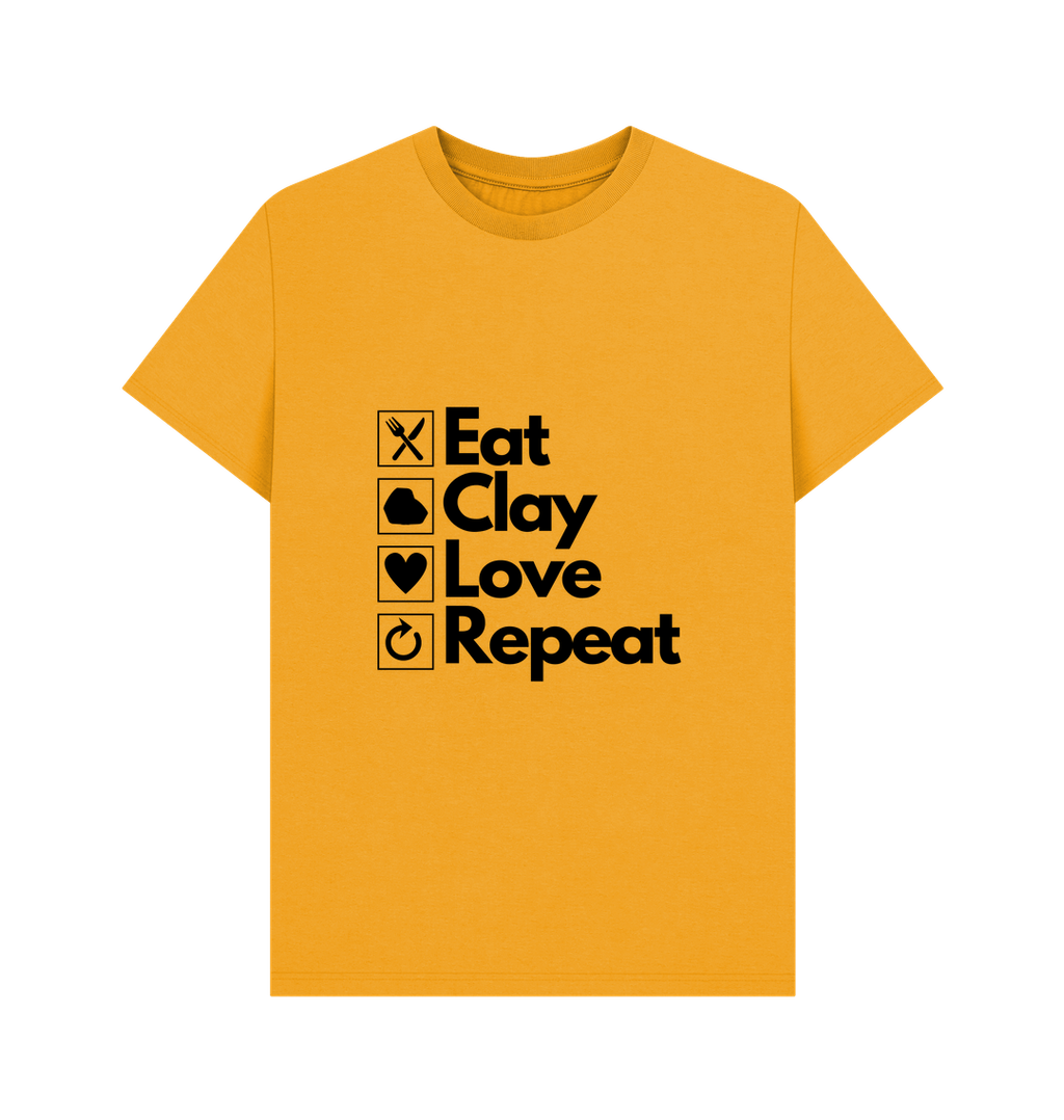 Mustard Printed T-shirt