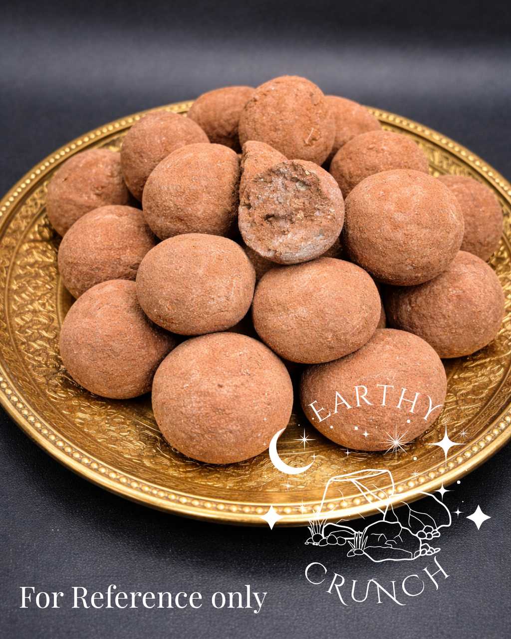 Red Nakumatt Balls (Rose Clay) - Iron-rich Indian clay treats