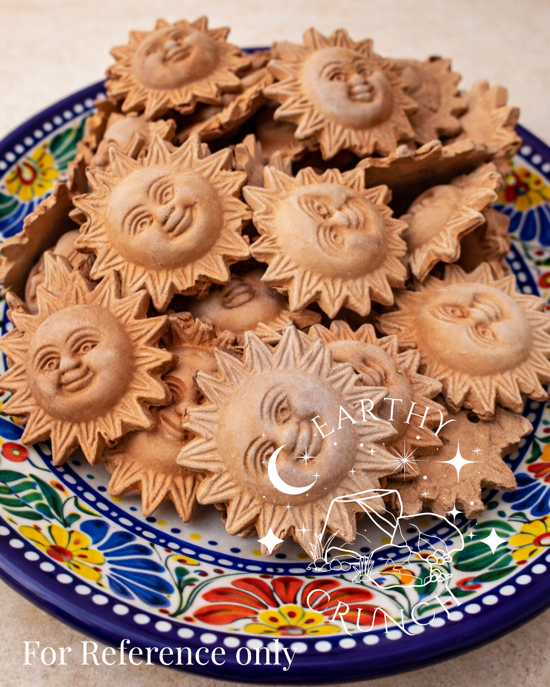 Señor Sol - Mexican terracotta (barro) clay treat for Pica/Geophagia