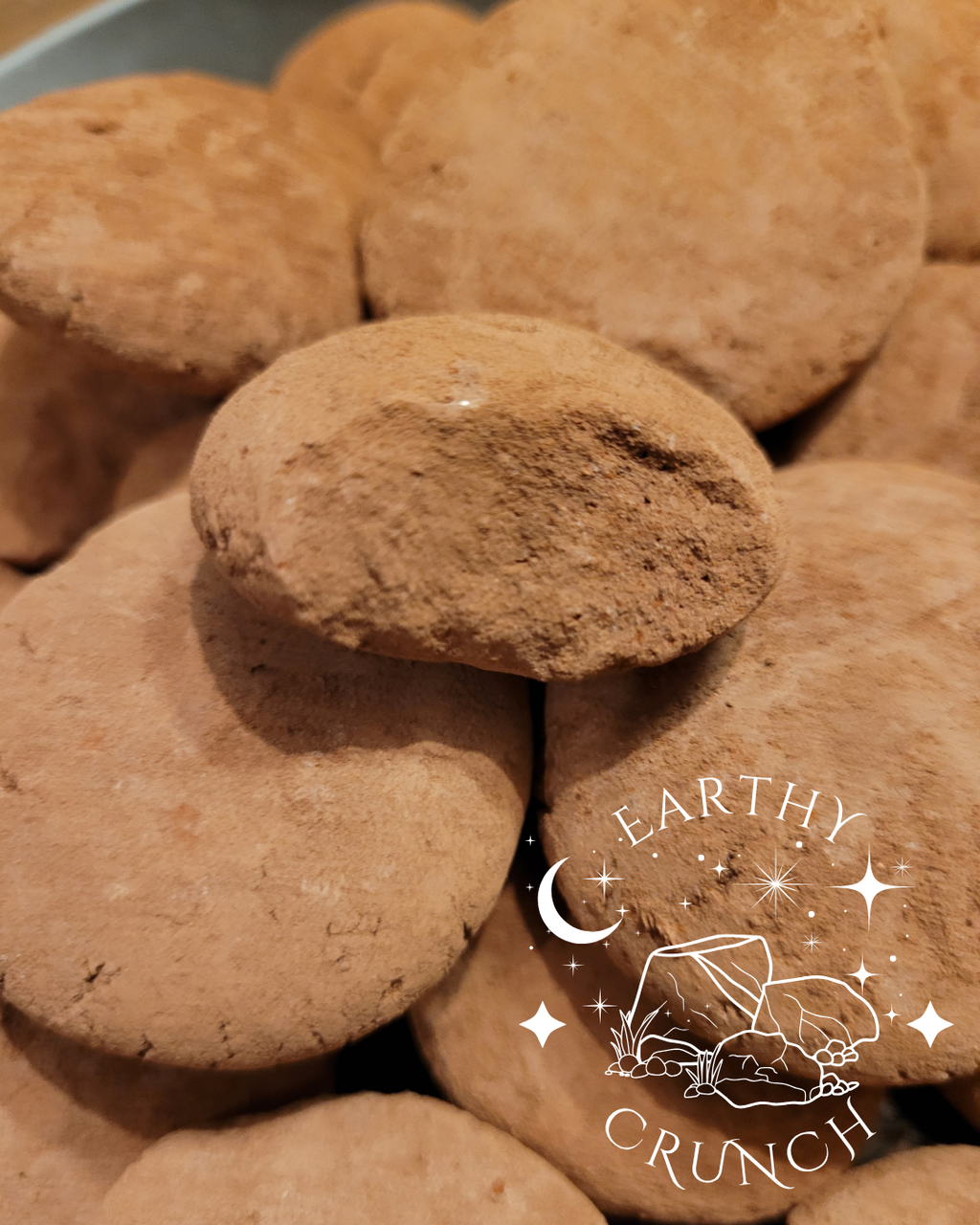 Red Clay Biscuits -  Bestselling deeply earthy Indian Clay treats