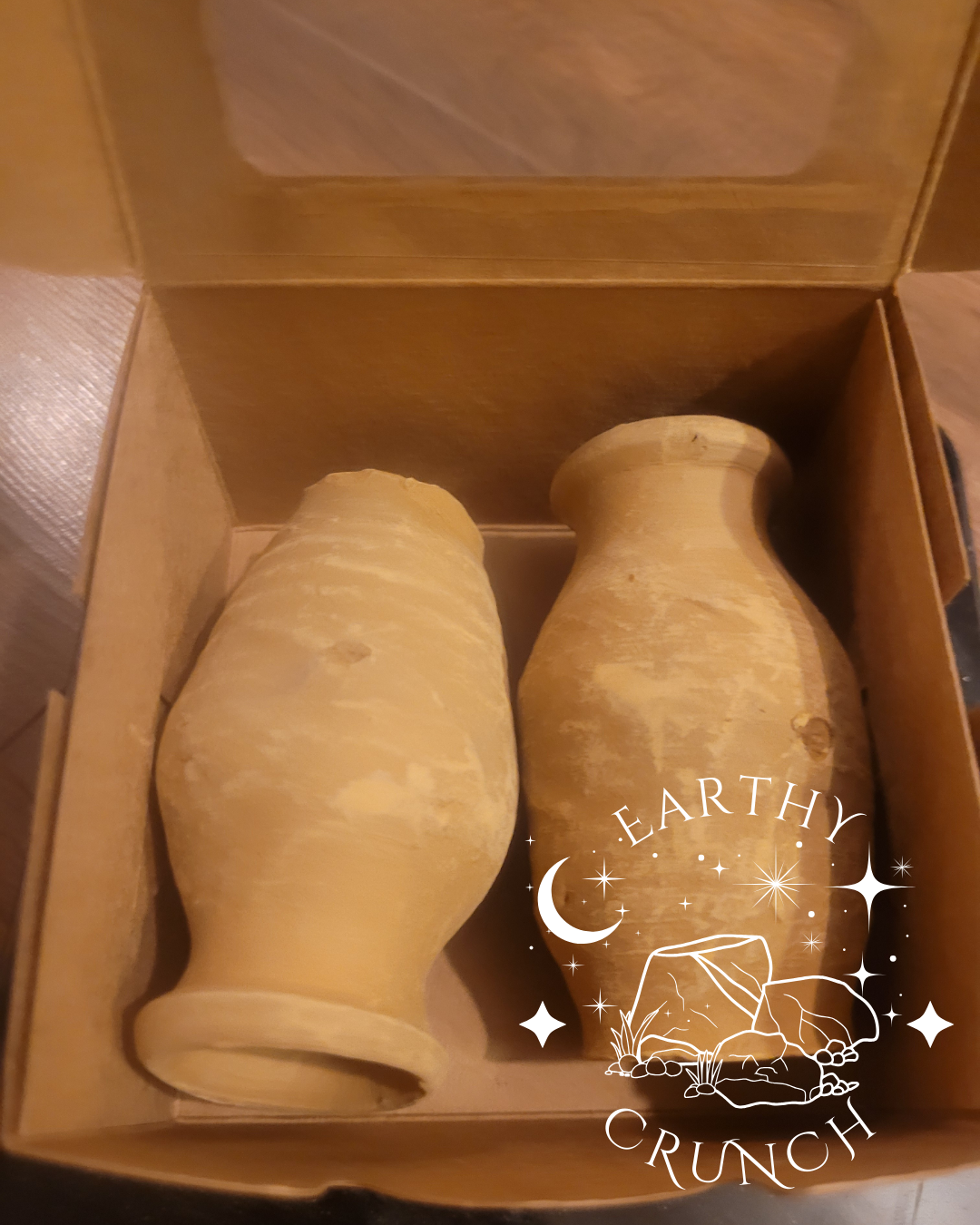 Shree Pots – Earthy Indian Brown Terracotta Edible Clay Pots