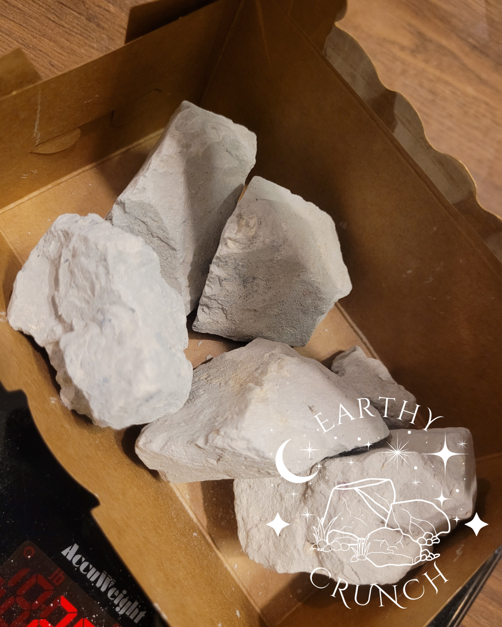 White Rose Clay - Cementy Indian clay chunks