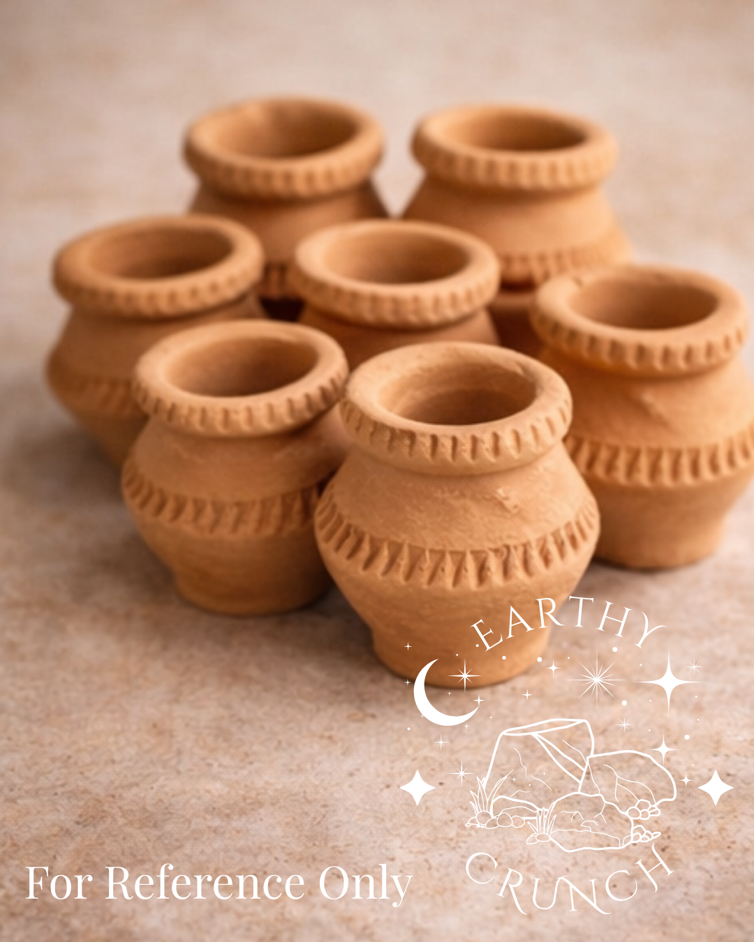 Tiny Tots – Earthy Indian Mini Terracotta Pots