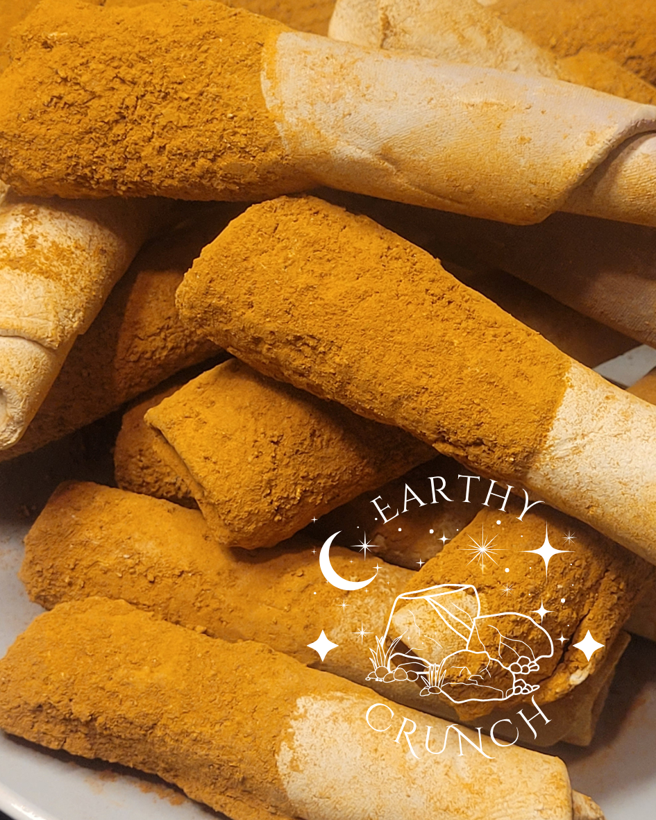 Takis White - Colombian Kaolin dipped in Terron Clay roll treats