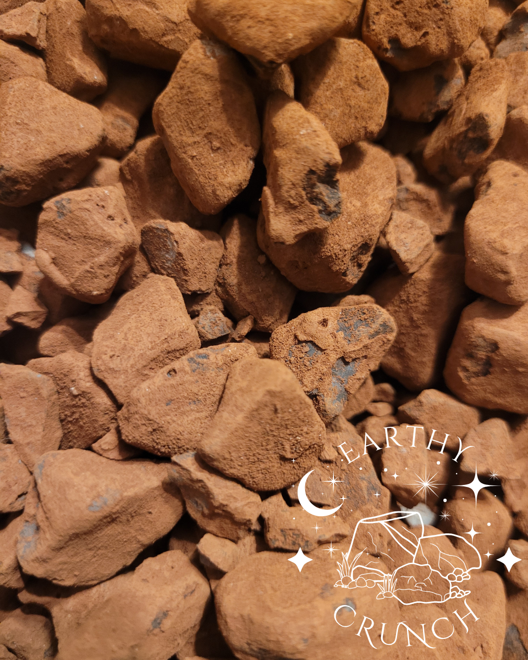 Dryfruit Pakora - Dry fruit coated in Red Khadi - Clay treats for Pica/ Geophagia