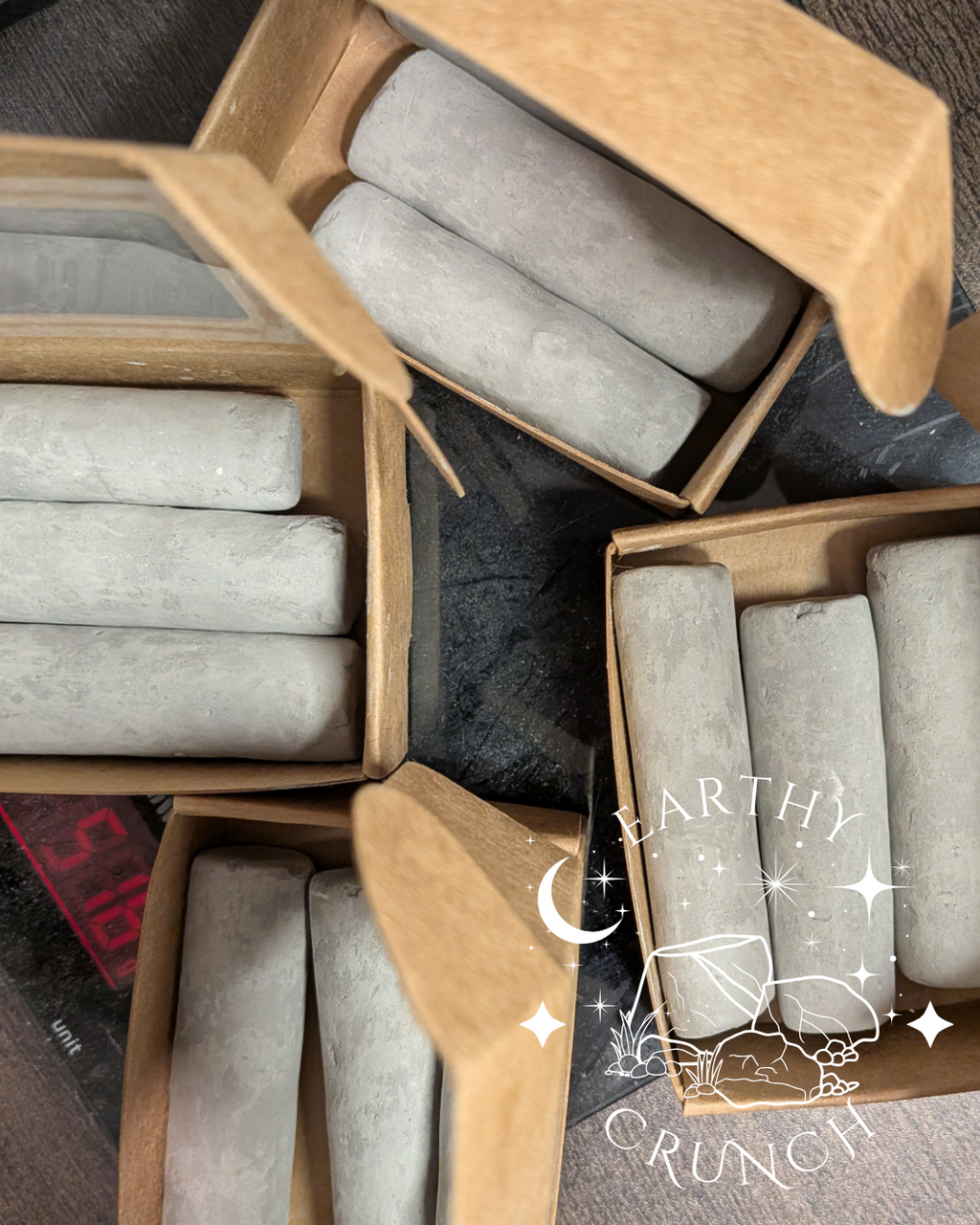 Black Slate Sticks - Indian Mineral-rich Shale Stone/Slate treats