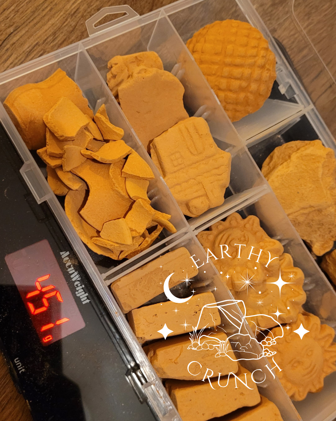 Mexican Terracotta Stash (450g) - With keepsake compartmented storage box