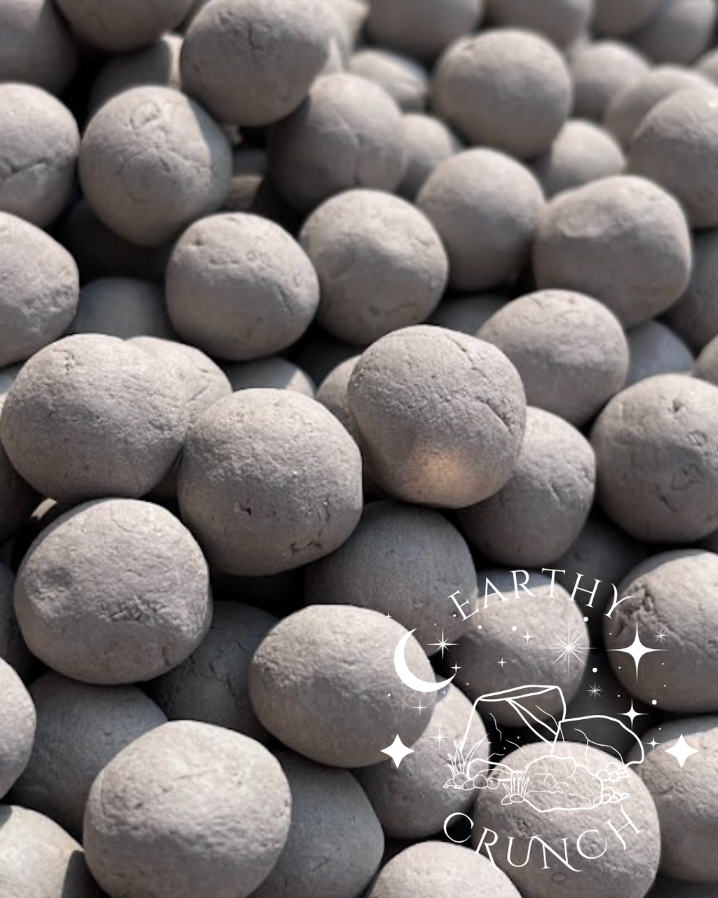 Grey Clay Gems - Edible clay treats for Pica