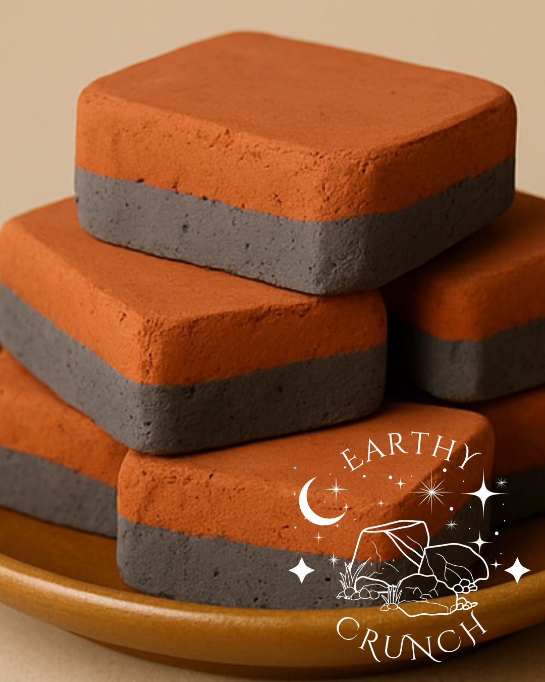 Red Smoke Cookies (100g) - Edible clay treats for Pica