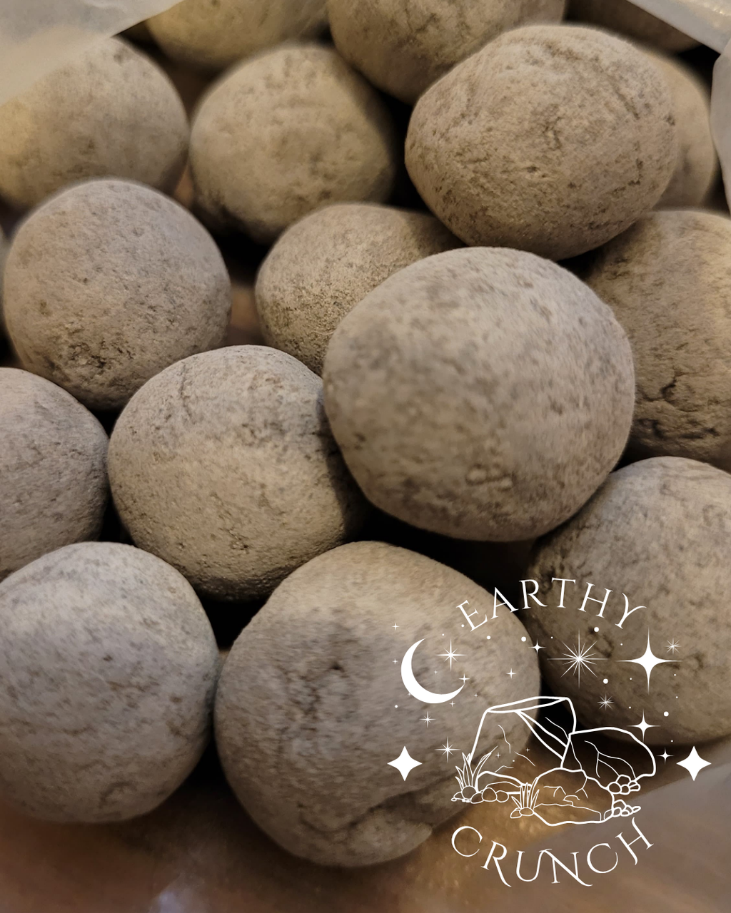 Black Clay Gems - Edible clay treats for Pica