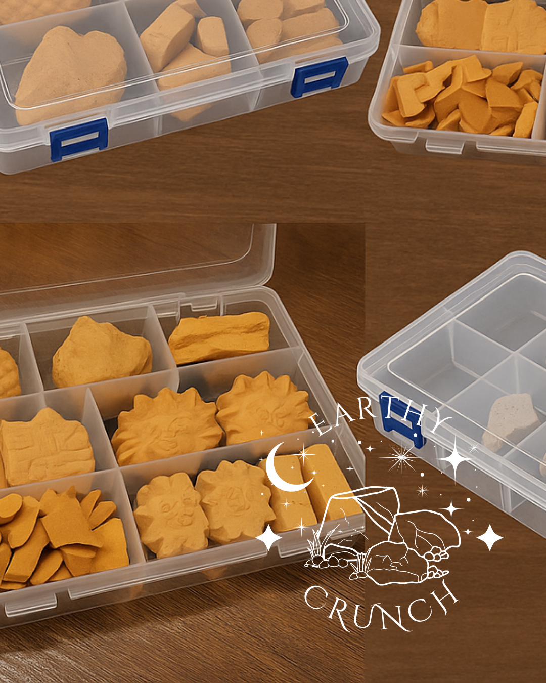 Mexican Terracotta Stash (450g) - With keepsake compartmented storage box