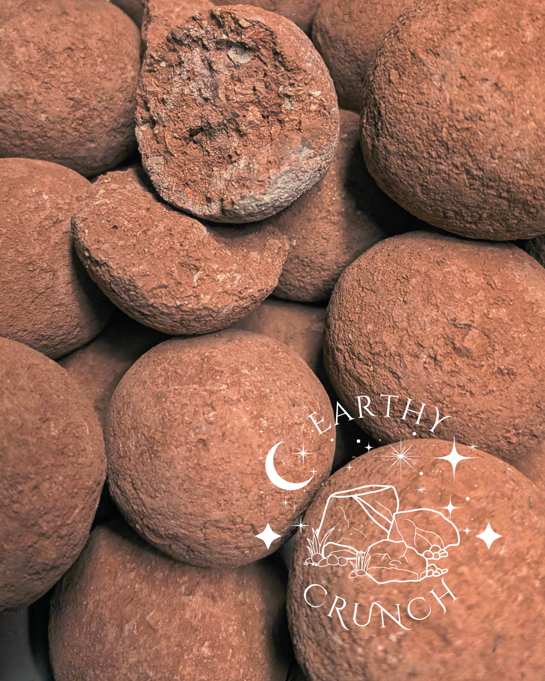 Red Nakumatt Balls (Rose Clay) - Iron-rich Indian clay treats