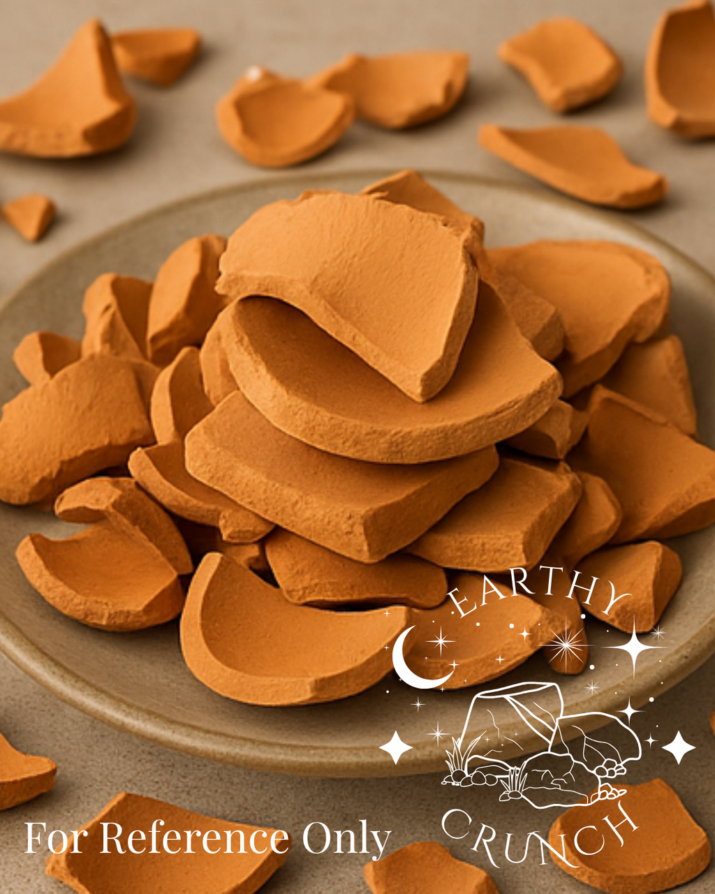 Mexican Mini Clay Pots (Mini Crujientes/Pedaceria De Barro) - Broken Chips - Mexican terracotta (barro) clay pots for Pica/Geophagia