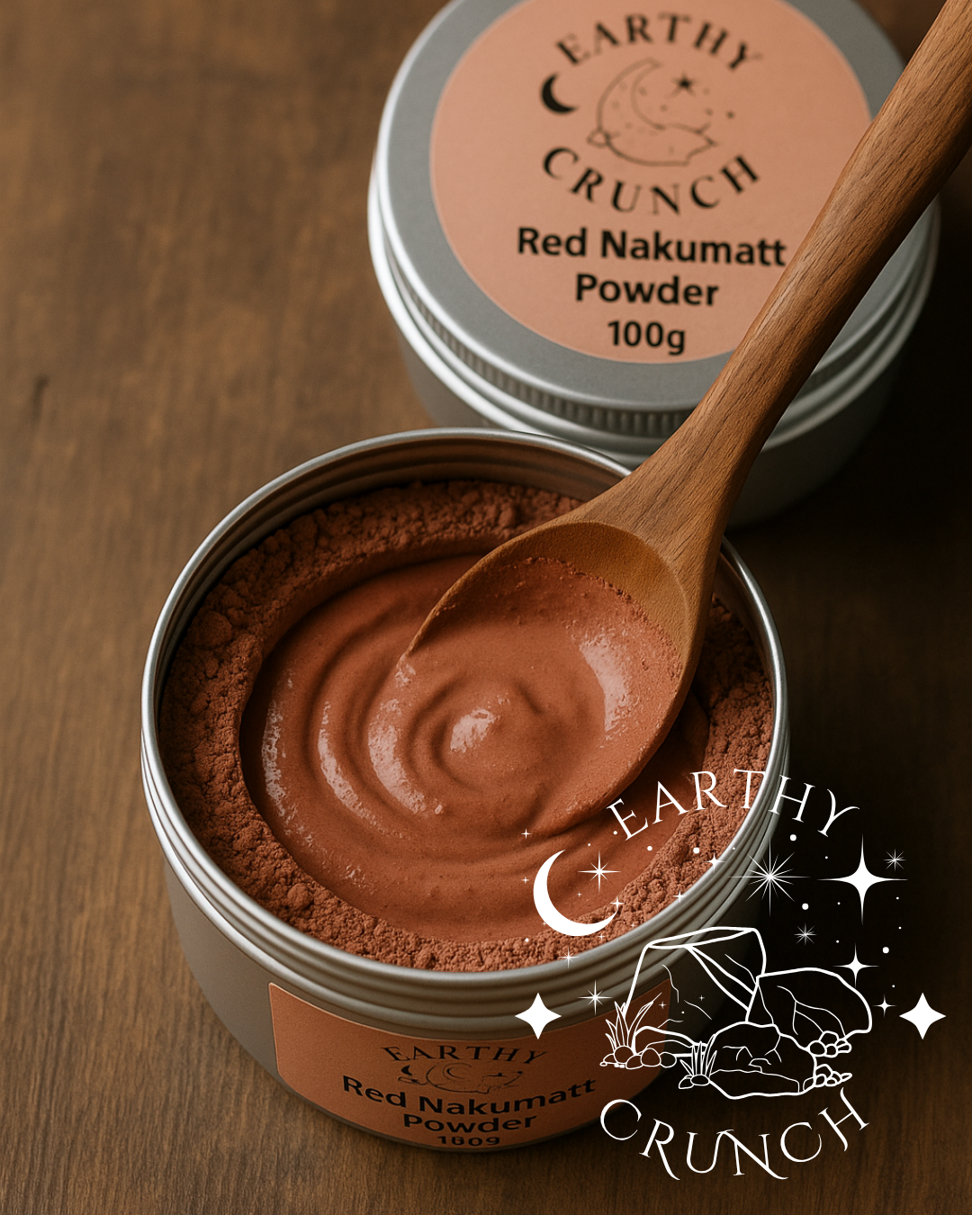 Whole Kolkota Terracotta Clay Pot with Clay Powder Tin Bundle