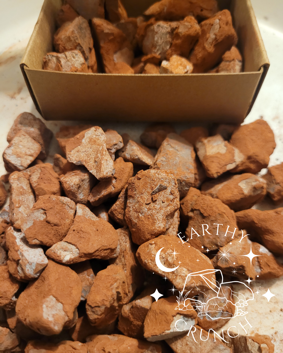 Red Pakora - Red Nakumatt coated in Red Khadi  - Earthy Indian clay treats