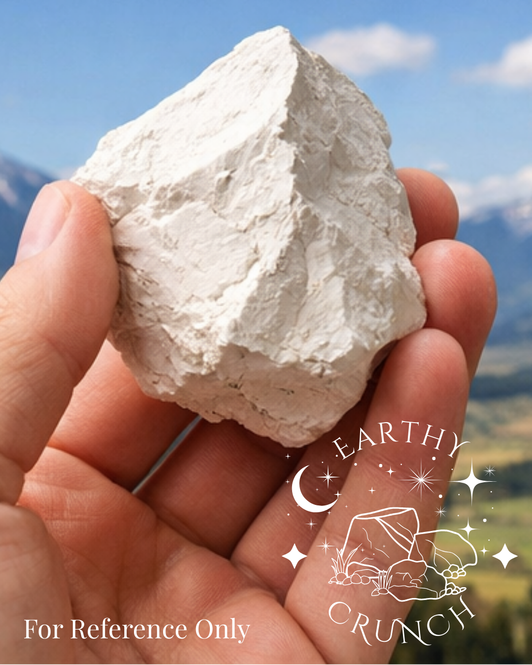 First Snow - Hand-foraged American kaolin clay