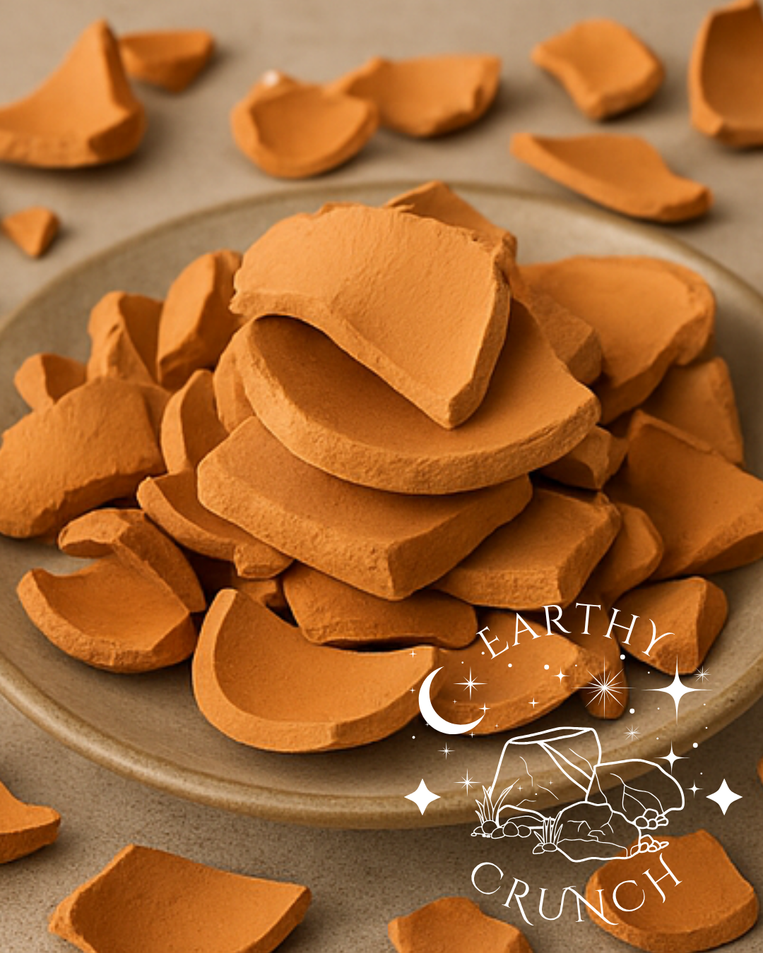 Soft Mexican Clay Pot Broken Chips and Crumbs 75g