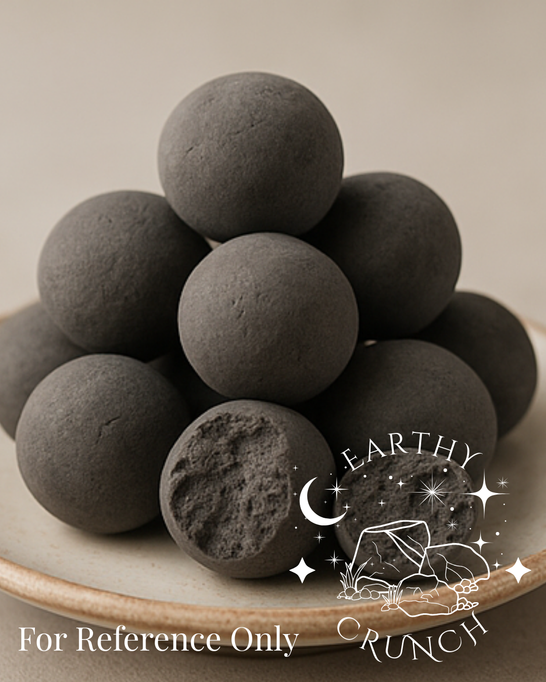 Hari's Black Candy Balls - Deep Smoky Indian clay treats