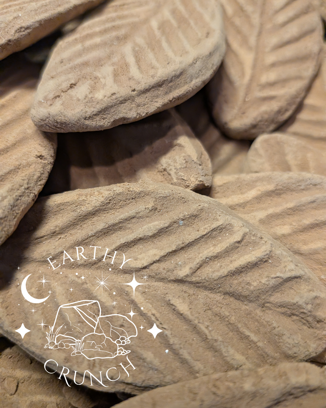 Terracotta Bay Leaves - Indian edible brown terracotta clay
