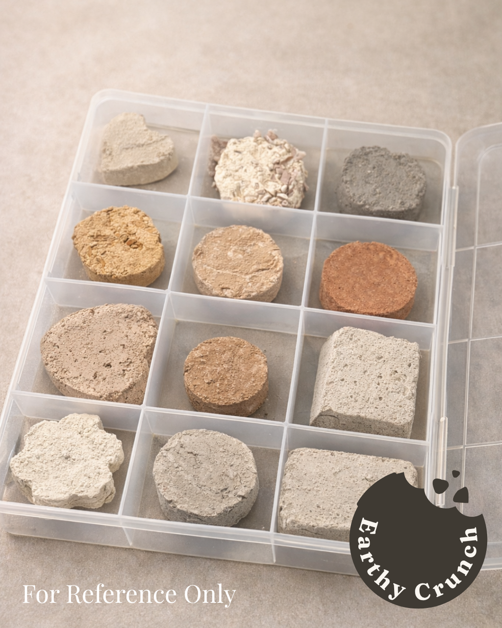 The Indian Cookie Vault – Indian Clay Cookie and Biscuit Samples (with Stash Box to keep)