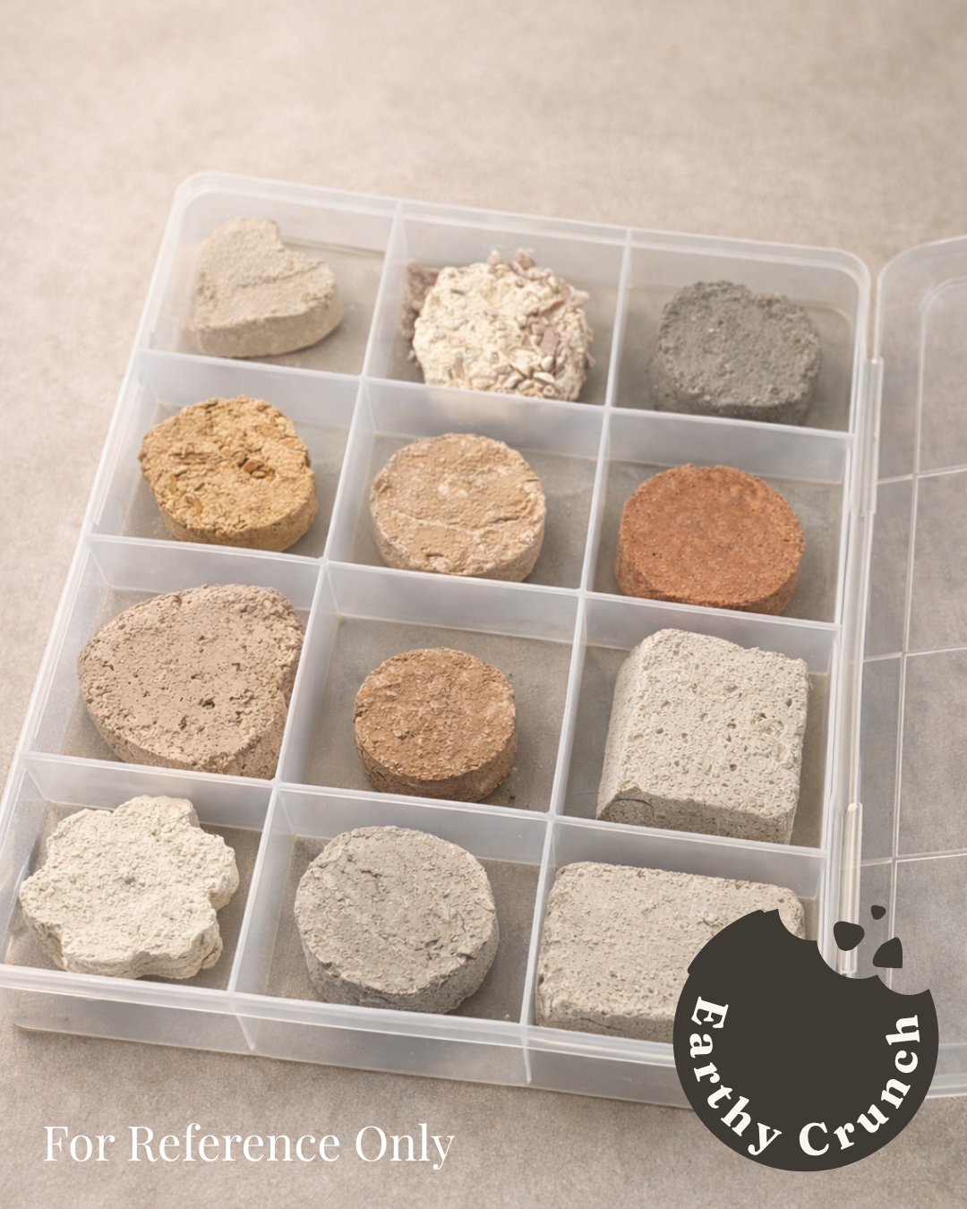 The Indian Cookie Vault – Indian Clay Cookie and Biscuit Samples (with Stash Box to keep)