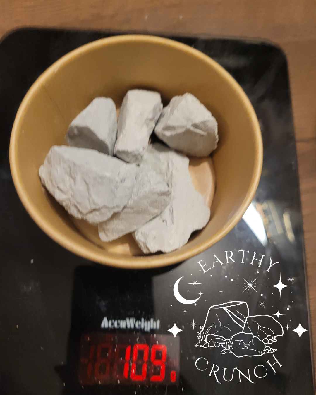 White Rose Clay - Cementy Indian clay chunks